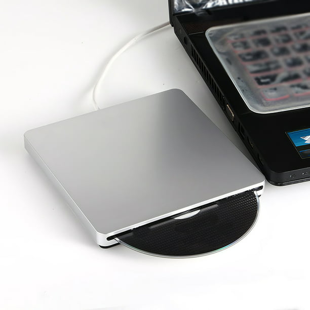 Lector de DVD/CD externo VIKTCK USB-C Superdrive y grabadora de