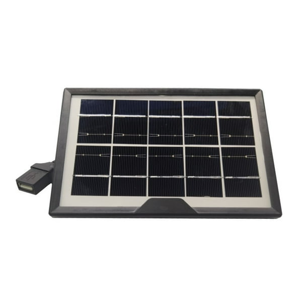 MOREKA Panel Solar 8W Portátil Mini Cargador de Panel Solar USB
