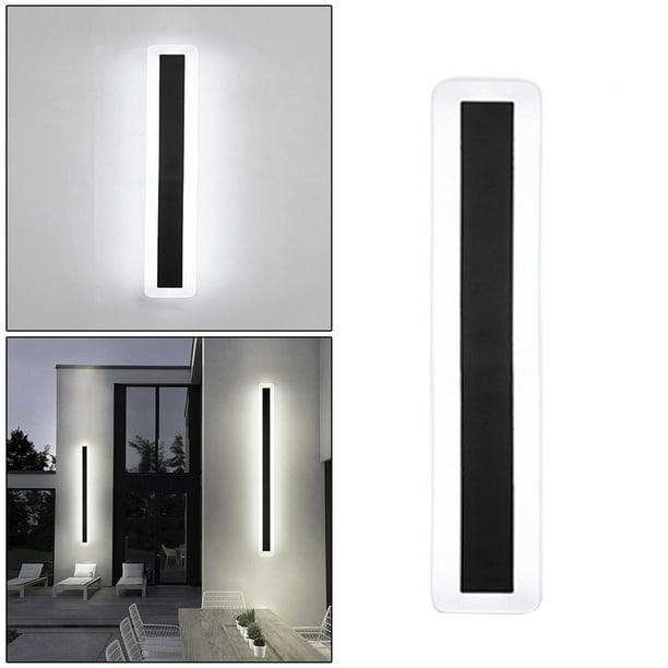 Lámparas de pared LED para exteriores, Barra de luz de pared larga  impermeable de Soledad