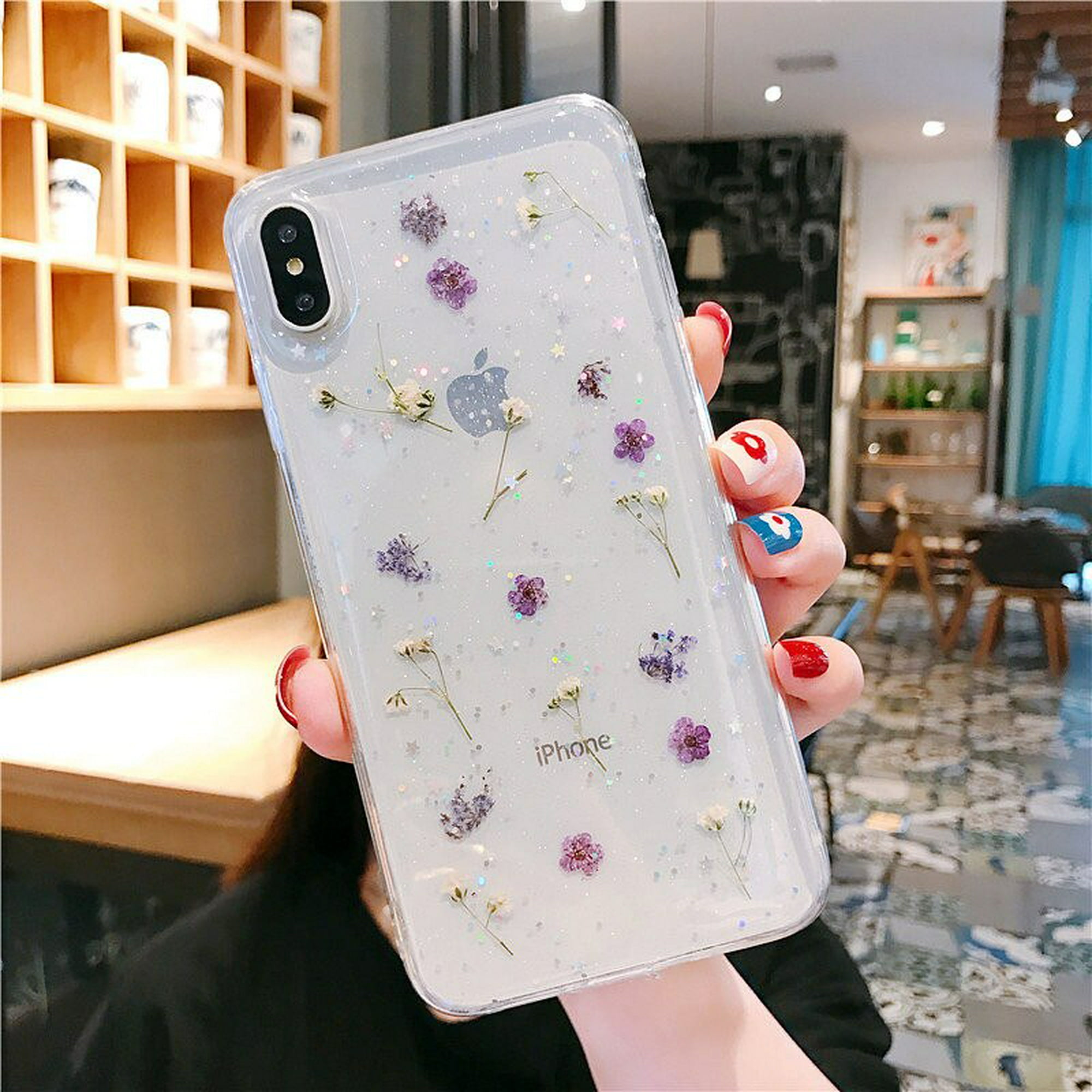 Funda Purpurina Con Cordón Iphone 12 / 12 Pro – MINI K