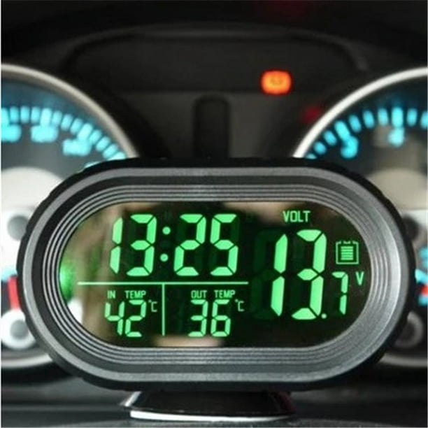 Temperatura del coche Reloj Voltímetro GENERICO