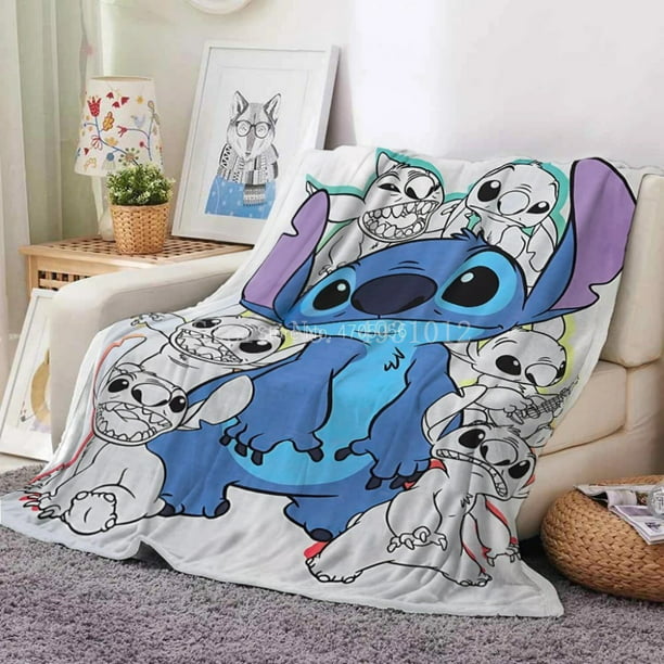 Lilio & Stitch-manta Personalizada Para Niños Y Adultos, Manta De