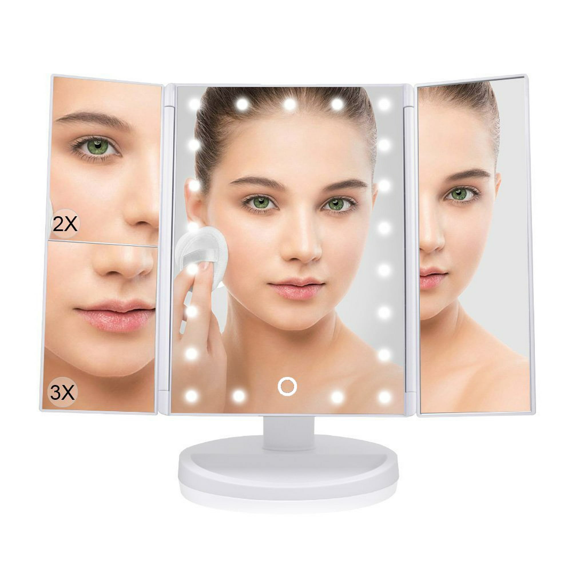 Espejo De Maquillaje Con Aumento 22 Luces LED Profesional Tocador