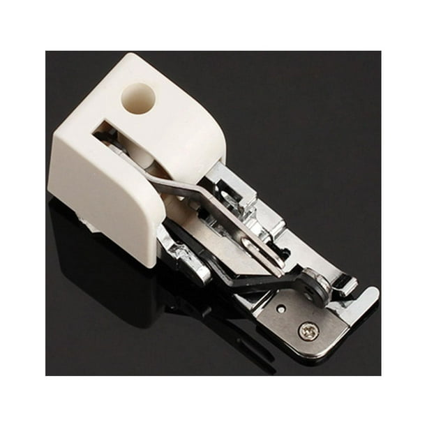 Prensatelas Overlock con lateral, de recorte de pies para máquina de coser  en Zig , herramienta de fijación de costura, accesorio mayimx Pie  prensatelas de corte lateral