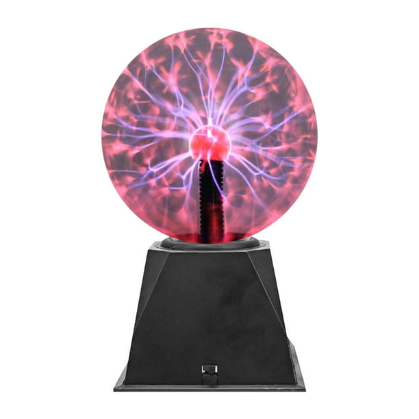 Esfera de luz de bola de Plasma creativa, carga USB, brillo estático,  Sensor de voz táctil