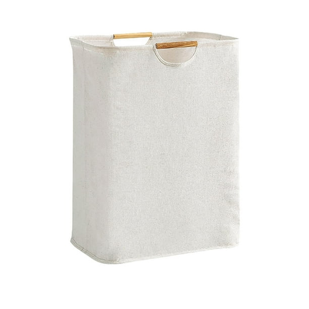 1 paquete de bolsa para colgar en la pared Caja de almacenamiento  impermeable montada en la pared Cesta organizadora de baño (Blanco)