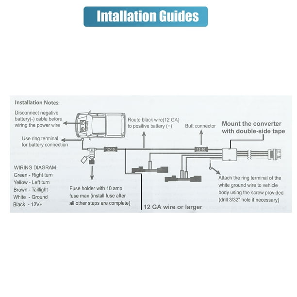 Diagrama de Cableado del Remolque