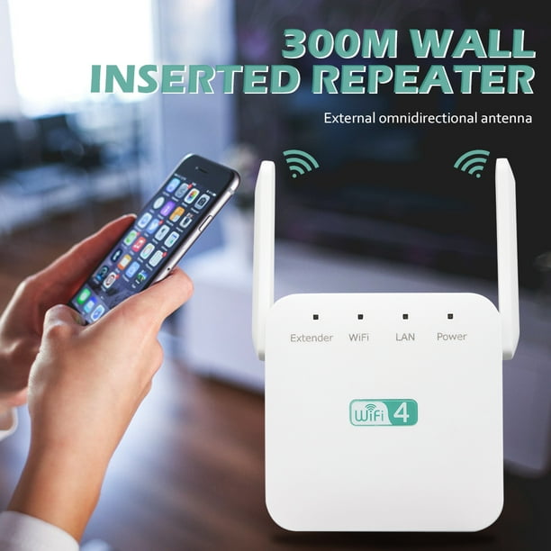 WiFi Booster 300Mbps 2.4GHz Amplificador WiFi Booster Extensor