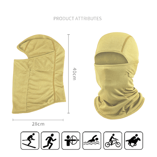 3 piezas máscara de esquí pasamontañas máscara de cara completa para  hombres mujeres pasamontañas a prueba de viento protección solar cubierta  facial transpirable