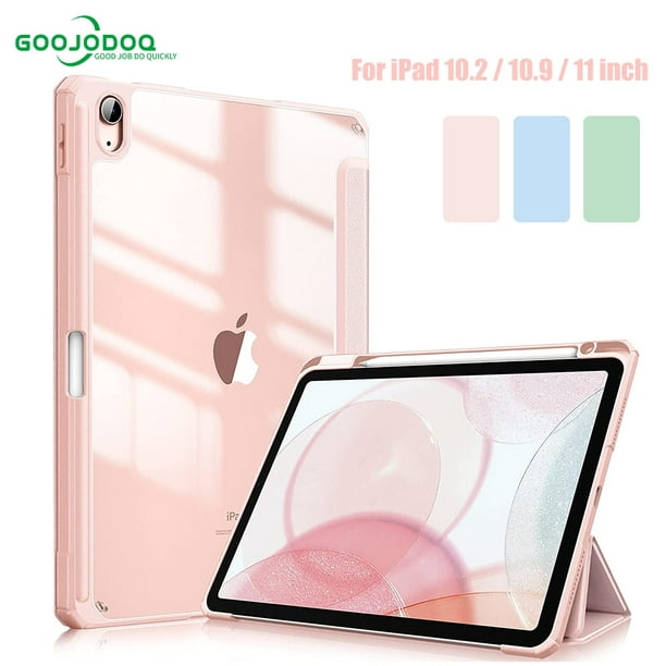 iPad Mini 4 - Funda delgada y ligera con soporte y protector trasero  esmerilado translúcido compatible con Apple iPad Mini 4 de 7,9 pulgadas con  encendido/apagado automático Levamdar 2033205-2