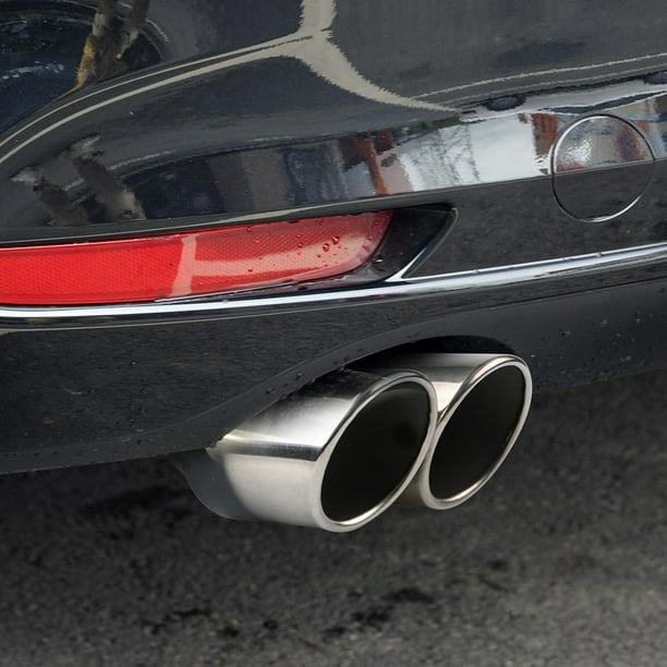 car del coche silenciador de Acero Inoxidable punta del escape tubo de  escape Silenciador punta de la cola For Honda Car Muffler - AliExpress