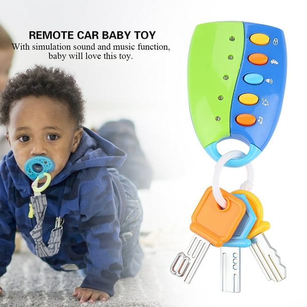 Mando A Distancia Para Coche De Bebé, Opcional, Portátil, Colorido, Buen  Rendimiento, Juguete Para Bebé Con Mando A Distancia Suave, Niños Pequeños  De Jardín De Infantes, ANGGREK Remote Car Baby Toy