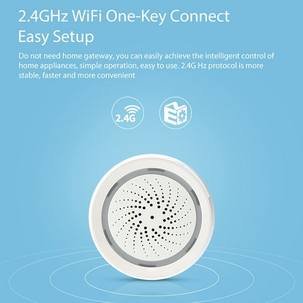 Kit Alarma para Casa sirena incluida PIR WiFi Smart Life