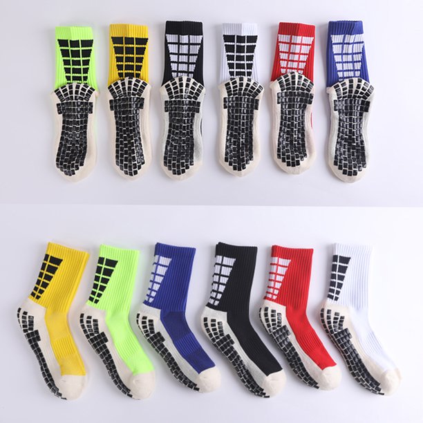 Calcetines de fútbol antideslizantes para hombre Calcetines atléticos para  baloncesto Fútbol yeacher Calcetines de fútbol