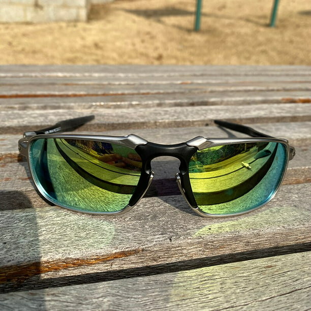 Gafas de sol polarizadas para hombre y mujer, lentes de diseño único para  ciclismo de montaña, 1 lente, 2021 qiuyongming unisex