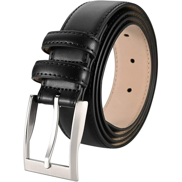 Cinturones para hombre Comfort 1 PacksCinturón de vestir con trinquete con  hebilla deslizante ajustable Ormromra YZY205-7