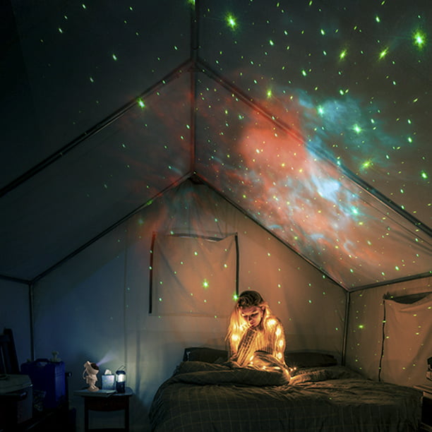 Lámpara de astronauta proyector de estrellas y galaxia luz Led de Tmvgtek  noche proyector de cielo estrellado lámpara de mesa espaciadora decoración  de la habitación del hoga