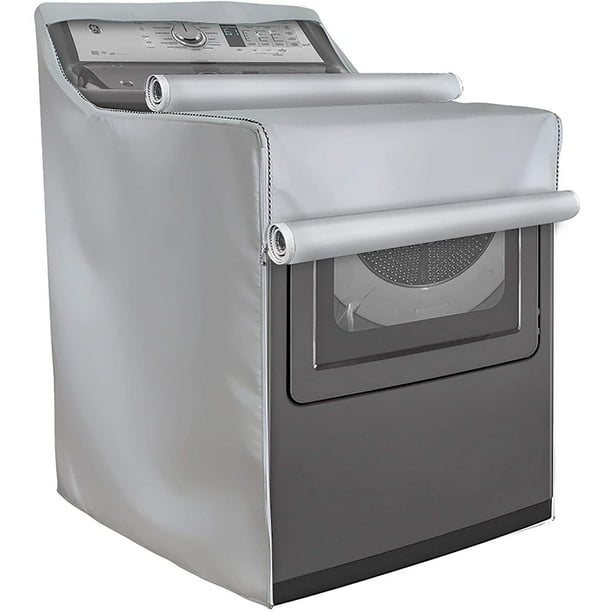 Funda para lavadora Mr.You para lavadora de carga superior, funda para  lavadora/secadora con tela gruesa con cremallera