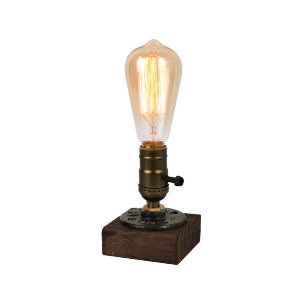 Lámpara Bunker Vintage Mesa Escritorio Buró Decorativa Edison Industrial