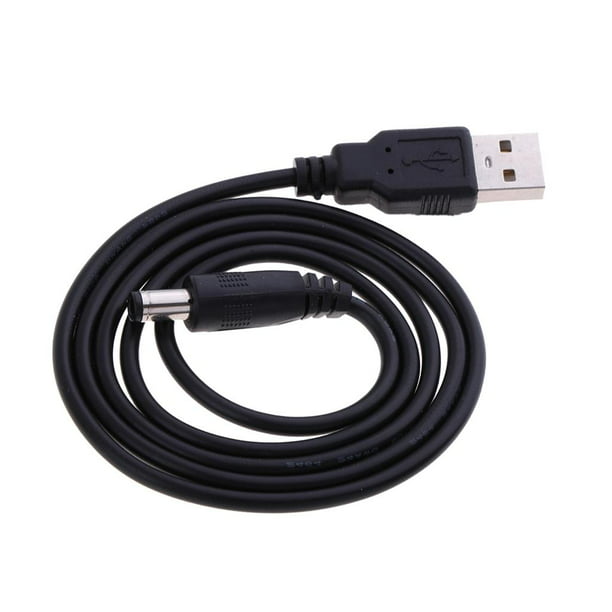 Câble de charge double USB 2.0 Type-A mâle, 2 en 1, DC 5V, 2,5