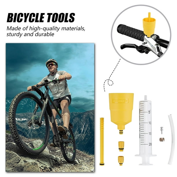 Kit de herramientas de cambio de aceite y engrase de bicicleta MTB