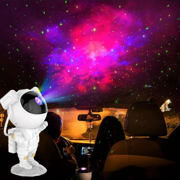 Proyector de galaxia astronauta, proyector de estrellas, luz nocturna de  galaxia, proyector de luz de astronauta, lámpara LED de techo de nebulosa