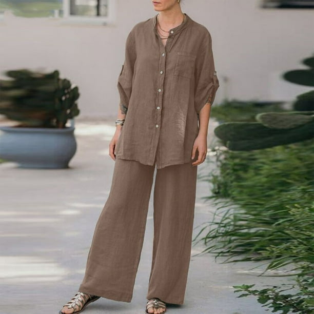 Las mejores ofertas en Tamaño Regular Pantalones XL trajes y Conjuntos para  Mujeres