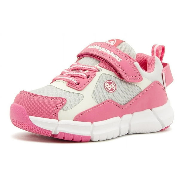 Zapatillas divertidas de running para niñas balance en rosa