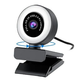 Sunnimix cámara USB para laptop y PC de escritorio, incluye micrófono dual  y resolución 720P