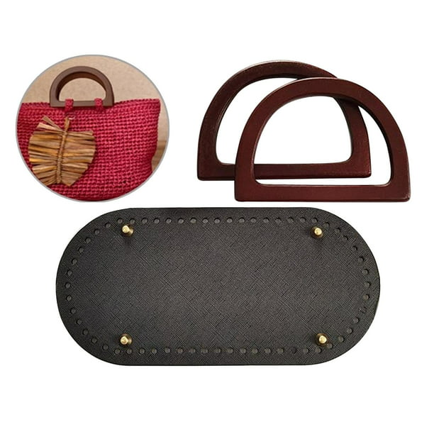 2 × de fabricación de bolsos de material cuero para manualidades Kits de de  material cuero Artesanía en cuero Yuyangstore material para hacer bolsos