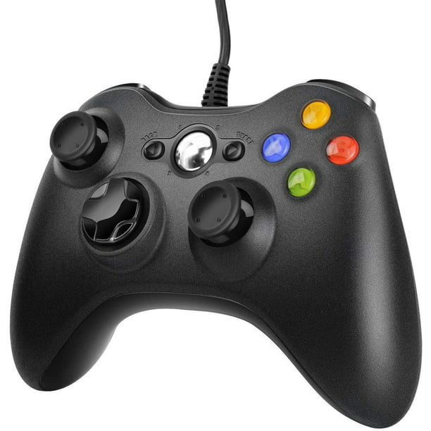 Mando con cable para PC Joystick USB Gamepad para Xbox 360 Diseño  ergonómico oso de fresa Electrónica