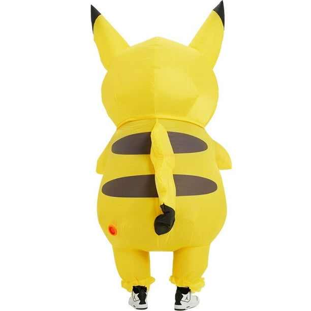 Pikachu Adulto Mascota Disfraz Vestido Halloween Cumpleaños Fiesta Juegos  con disfraces Trajes