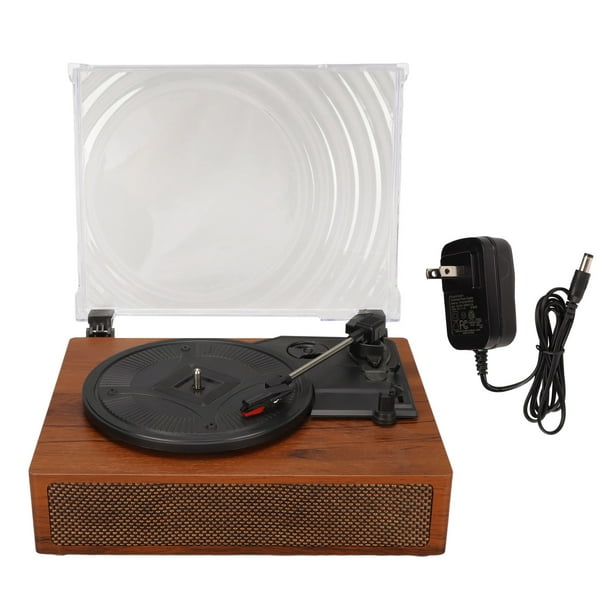 Tocadiscos fonográfico vintage, tocadiscos retro tocadiscos retro portátil tocadiscos  Bluetooth diseño de clase mundial