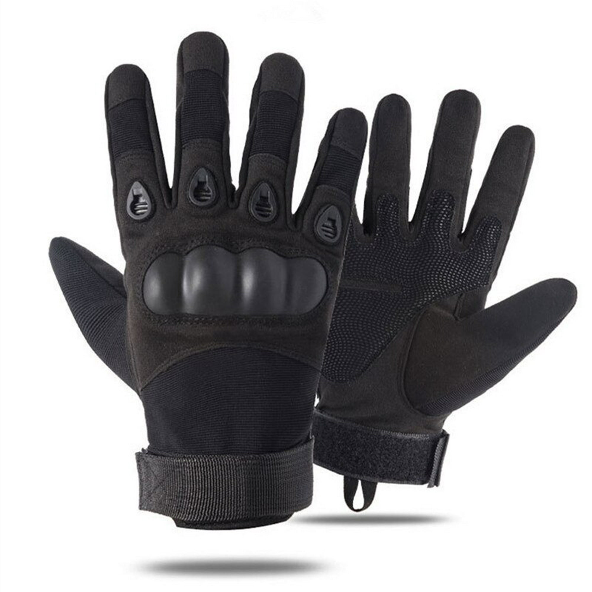 Guantes tácticos militares para exteriores, guantes de dedo completo,  nudillos duros, deportes, tiro, caza, Airsoft, motocicleta, ciclismo