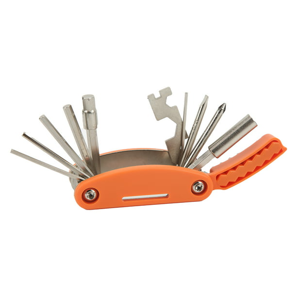 Multiherramienta de bicicleta - Kit de herramientas de reparación de  bicicletas 11 en 1, multiherramienta ligera para bicicleta con llave y