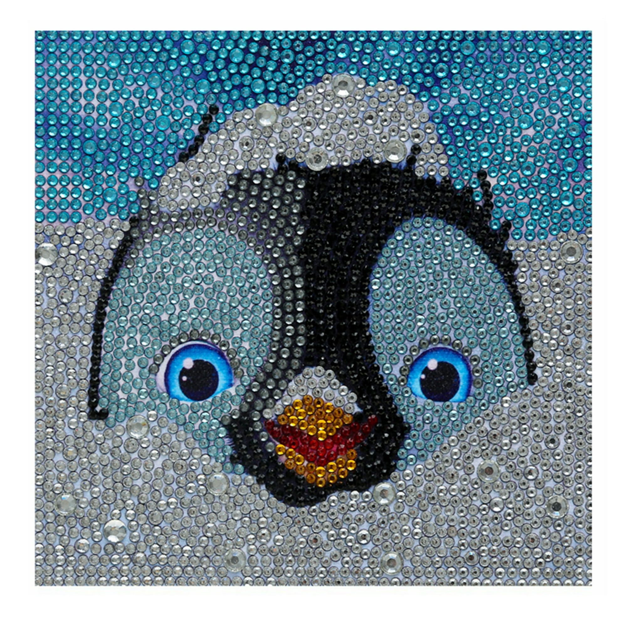 DIY 5D Diamond Painting Patrón de pingüino lindo 150x150mm Taladro completo  Leyfeng pintura de diamantes