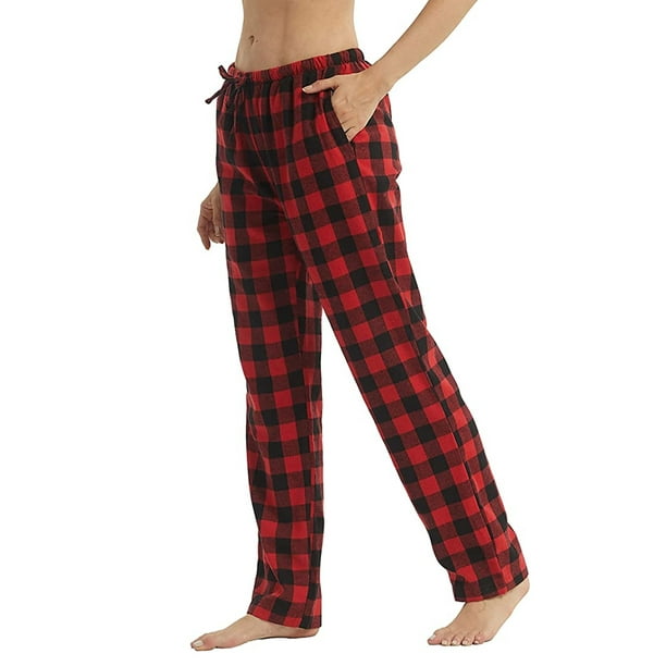 Pantalones de pijama para mujer Ropa de dormir Pijama a cuadros de búfalo  Zhivalor CPB-YZS106-2