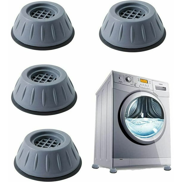 Almohadillas antivibración para lavadora, patas de goma, patas antivibración  para lavadora universales