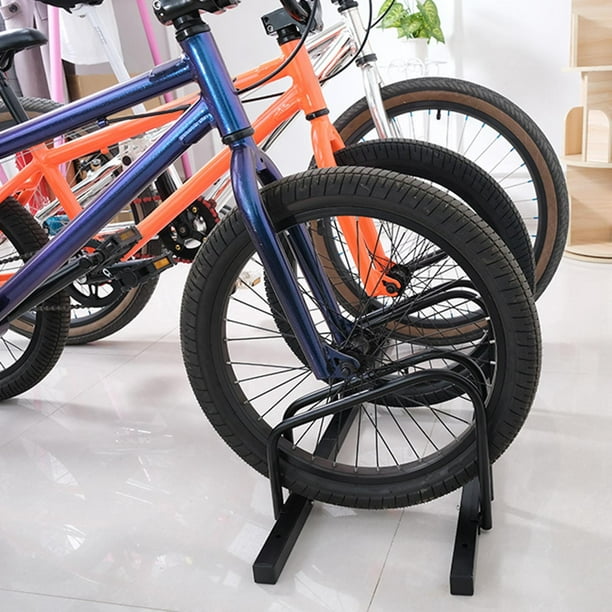 HOMCOM Soporte Suelo para Bicicletas Plegable Portátil