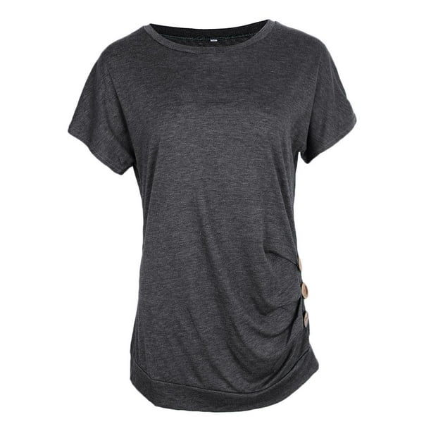 Camiseta Para Mujer L NEGRO