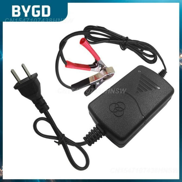 Portable Battery Charger 12v Smart Rechargeable Sealed Lead Battery Charger  Universal Car Battery Charger Car AccessoriesUS plugRussian Federation He  Qiyong unisex