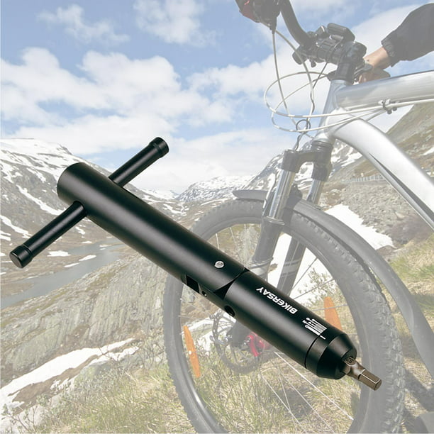 de mantenimiento de bicicletas plegables Herramientas de servicio 2-8nm  dinamométricas para bicicletas Negro kusrkot Llave dinamométrica para