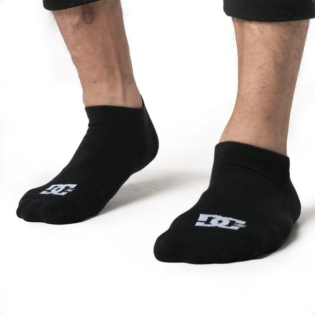 Calcetines Dc Shoes Hombre Blanco SPP Ankle 3 Pack Casual