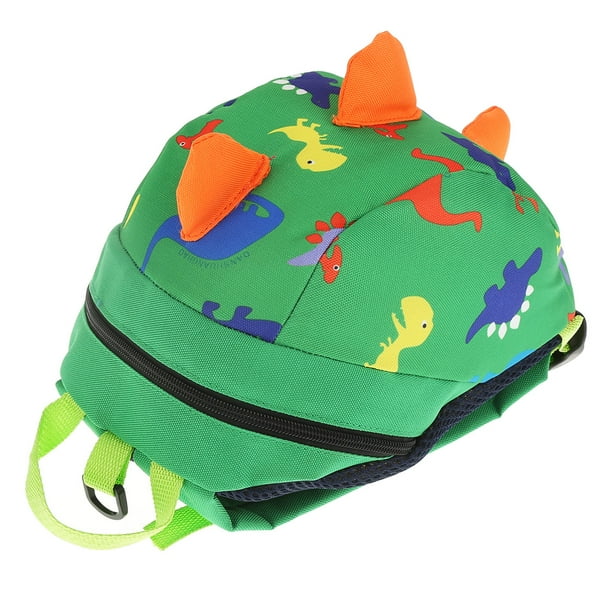 Mochila para niños pequeños con arnés de seguridad, Verde