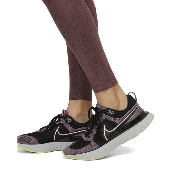 Nike Fast - Leggings cortos para correr de tiro medio para mujer