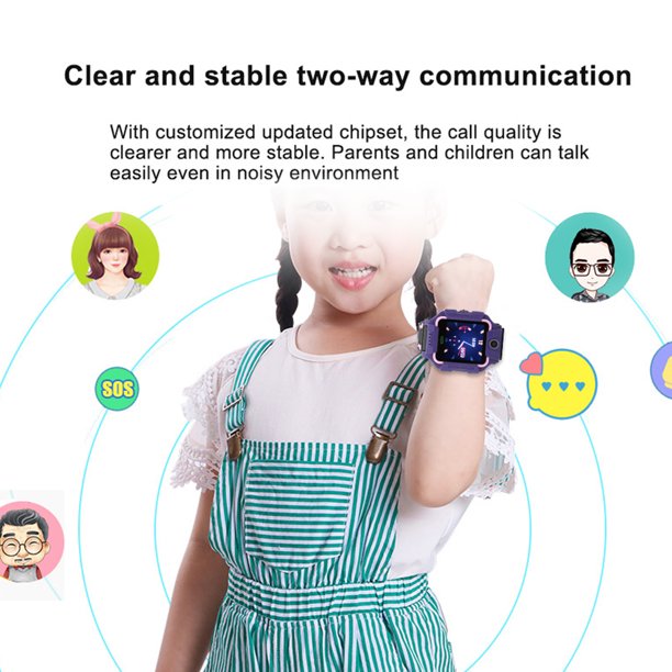 Comprar Smartwatch Q19 - Violeta - Reloj para niños - Cámara