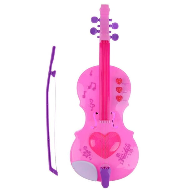 Treinta escaldadura Rechazar 4 cuerdas música violín eléctrico niños instrumentos musicales juguetes  educativos Tmvgtek juguetes de los niños | Walmart en línea