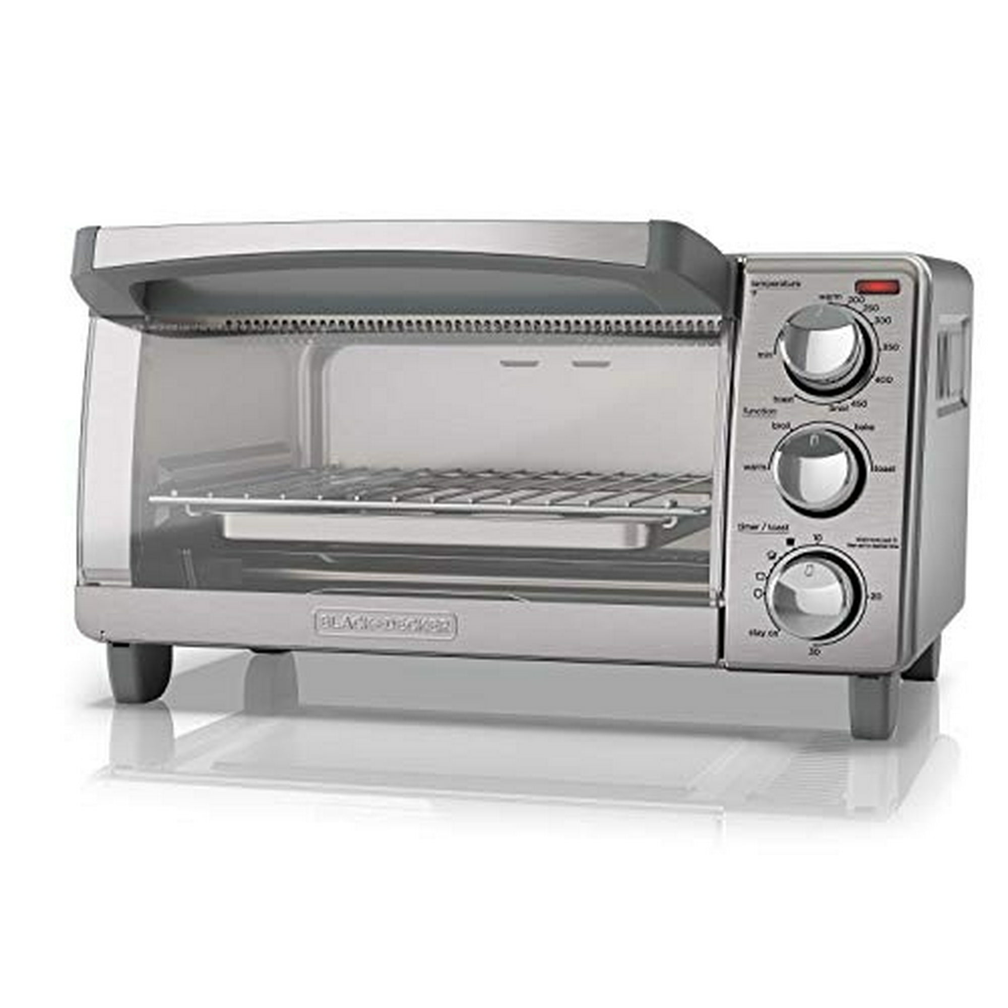 Horno tostador Black & Decker para 4 rebanadas Blanco