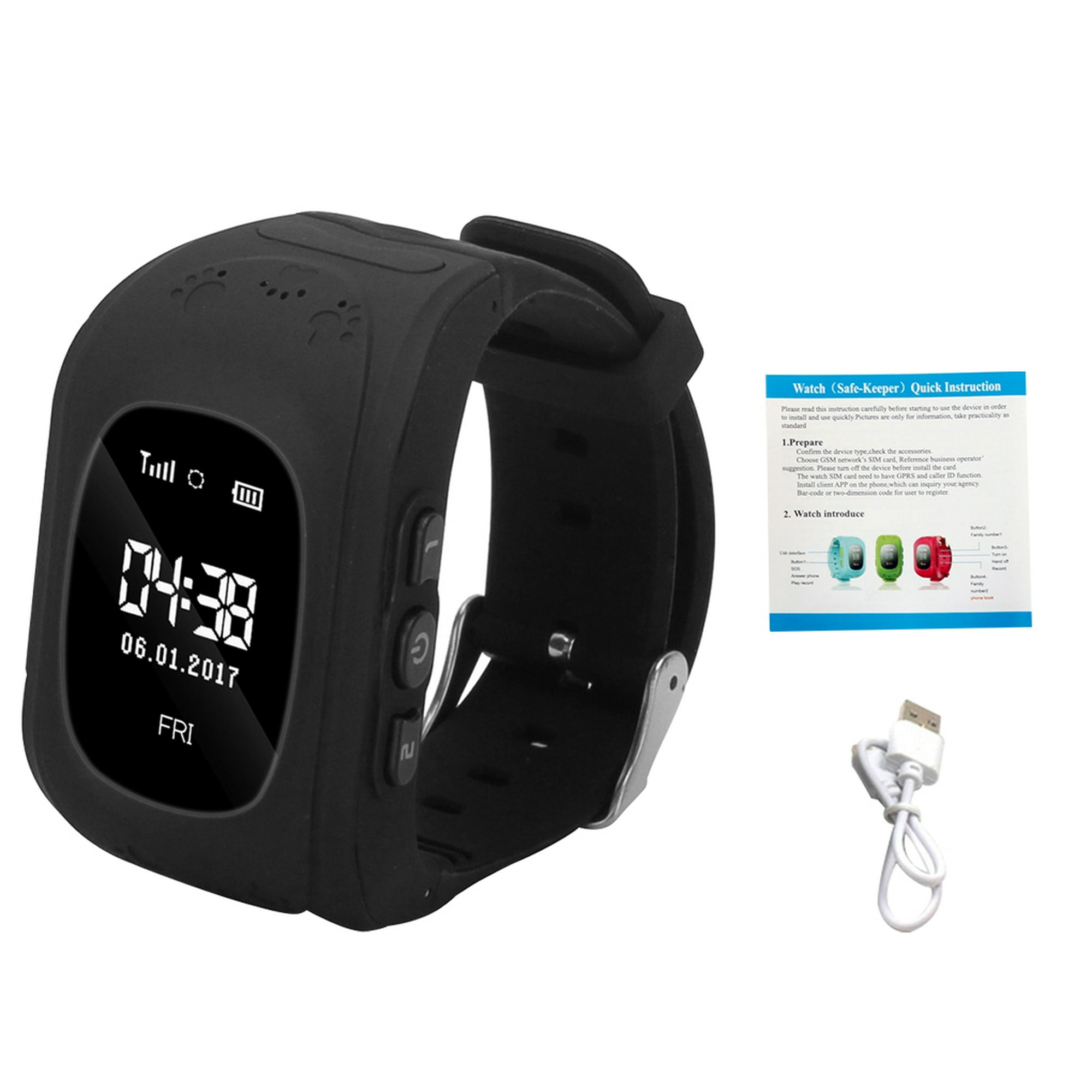  Niños reloj inteligente Q50 niños SIM pulsera