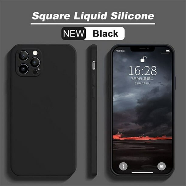 Funda de silicona de lujo iPhone 7/8 Plus (gris oscuro) 